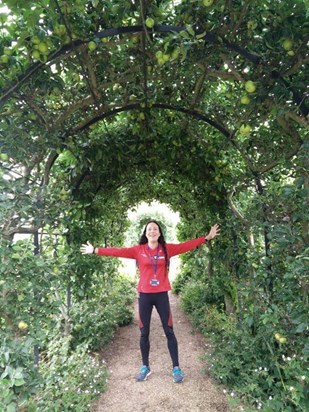 Mel Triumphant in the Tree Arches