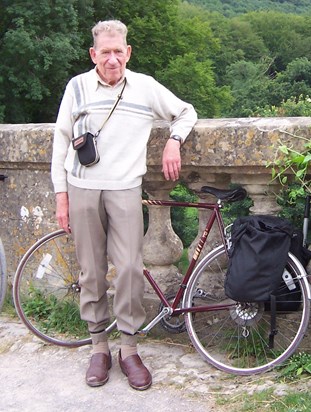 Ken on one of his cycling trips