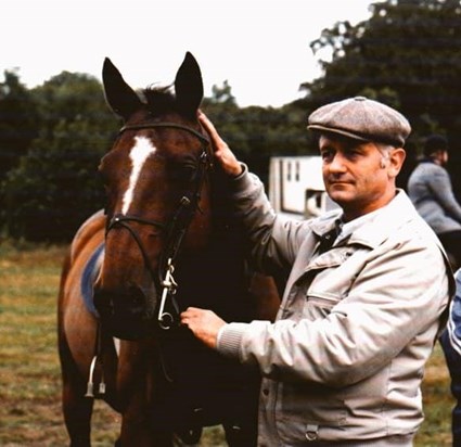 Dad with Velvet