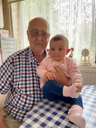 Grampy Frank and Rosie