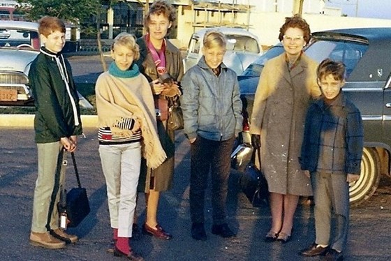 1960s Rob, Susanna, Eivor, Kurt, Nano, Krister