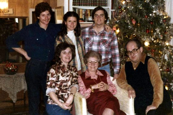 1970s Rob, Sheila, Peter, Marta, Nano, Andy