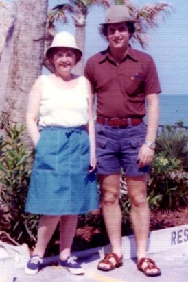 1970s Nano and Peter in Florida