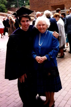 1993 Chris' UW Law School Graduation with Nano