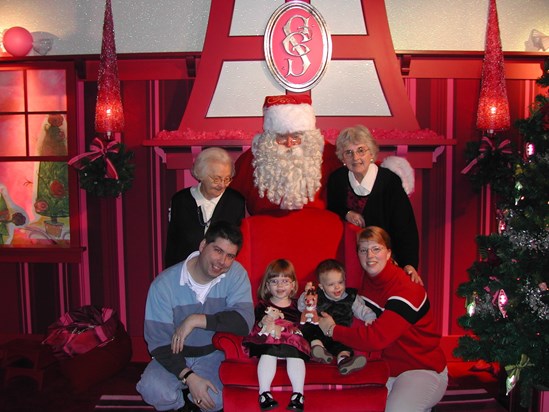 2002 December: Santa pictures