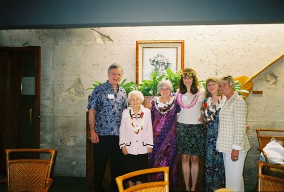 2003 January: Goldie's wedding shower in Honolulu, Hawaii