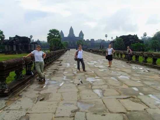 Early morning photoshoot at Angkor Wat