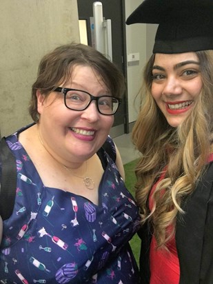 Bex was my tutor during my first year of university. She was there when I graduated, wrote my letter of recommendation for my MSc and was the first person to teach me about Digital Media.
