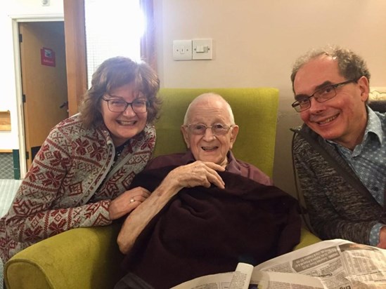 A happy afternoon with Don at the nursing home