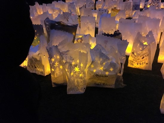 Our memory lanterns for you mummy xx