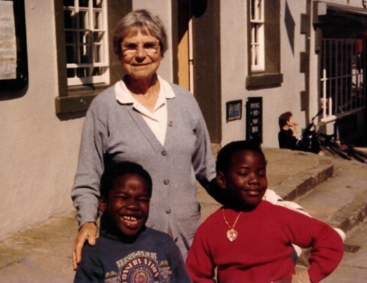 Barbara Kobby and Maame Adwoa 1998