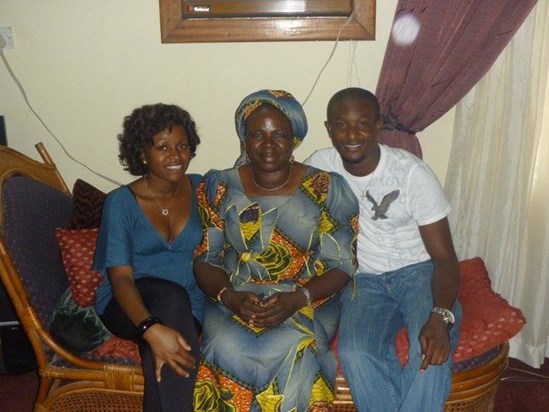 Aunty Nanma with Ugonma (Achebe) Chukwunyere and husband, Ebere Chukwunyere