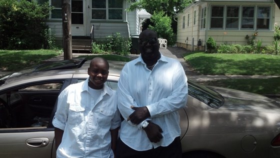 Father's Day 2012 " Looking very dapper as usual " ( Big Ant and Lil Ant )