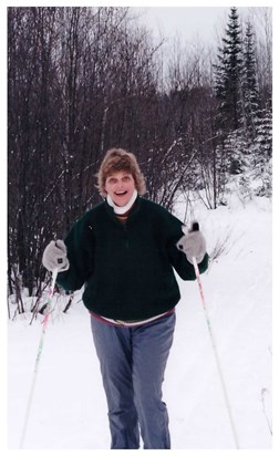 Maggie's Canadian experience of cross country skiing