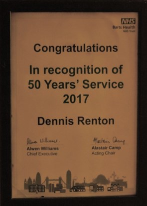 Recognition Certificate