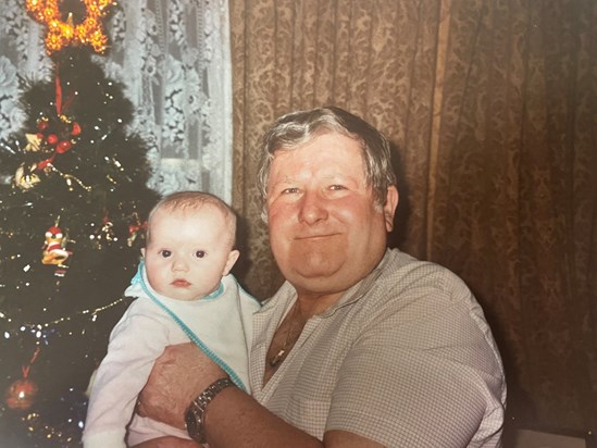 Dennis and granddaughter Zoe x