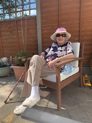 Enjoying the sunshine - June 2021