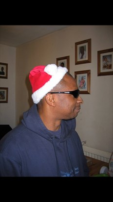 You always made us all laugh - Daddy Christmas in his shades xx