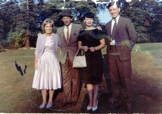 Mum & Dad with Bing Crosby