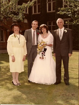 Eileen and John with Keith and Wendy