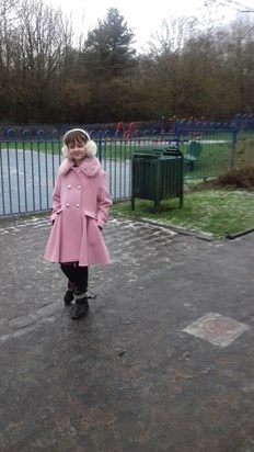 At the park, always Pretty in Pink xx 