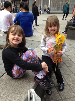 Elodie and maddie in Liverpool 