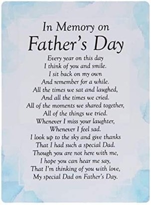 All our love today and always Dad, we love you 💙💙💙 xxx