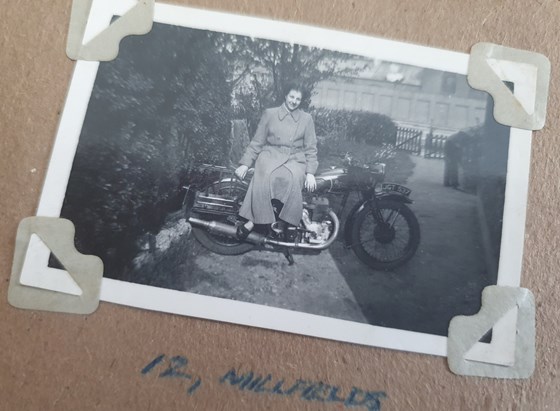 Dads bike Millfieds cottages