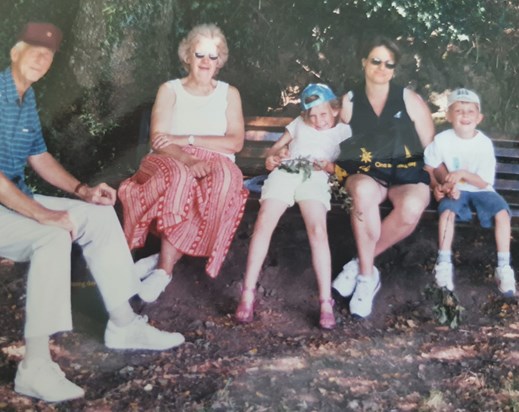 France, camping with Nan and grandad