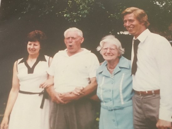 Grandma and grandads golden wedding 