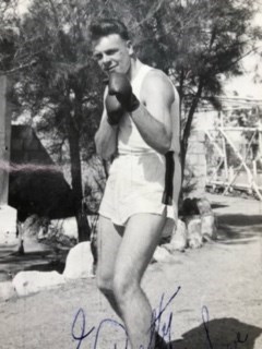 Dad loved boxing in his younger days