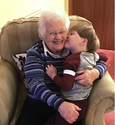Kisses for Gran from Murray