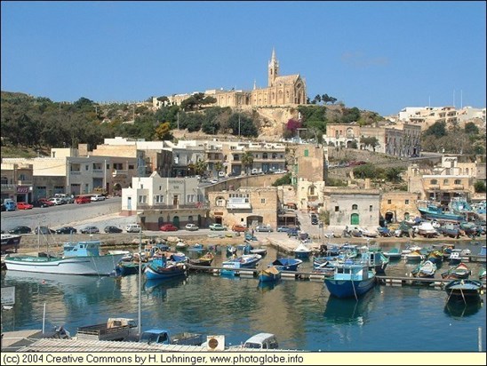 Here's a photo I found of Gozo-your birthplace.