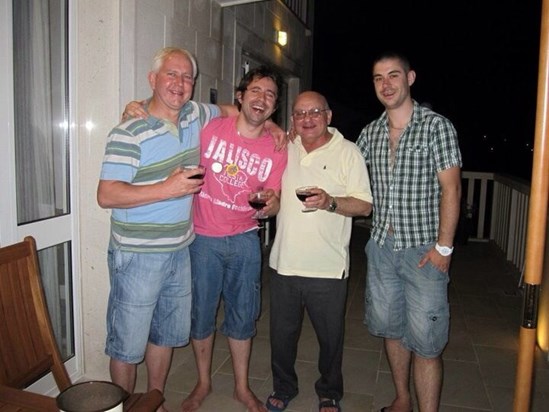 Happy days in Croatia-Tommy's 30th