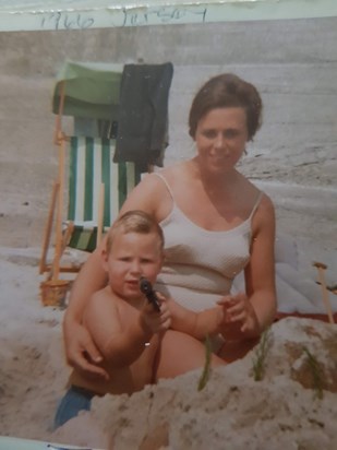 TIM ON THE BEACH