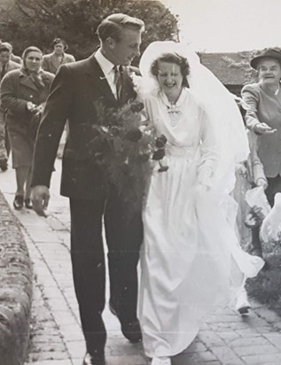 Peggy and Alfred's Wedding Day