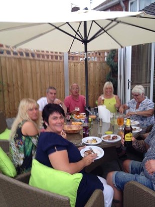 Great family get togethers at Paul and Jaynes