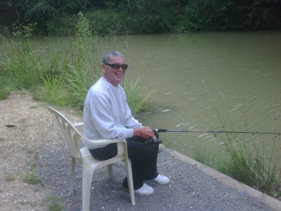 my lovely dad fishing 