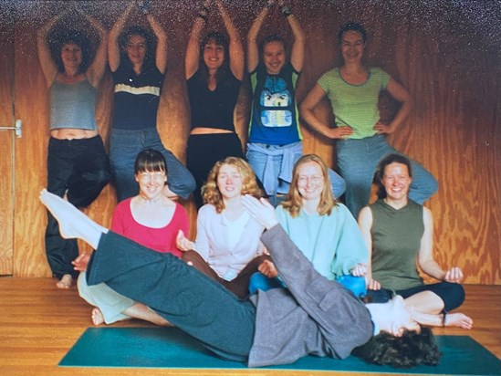 I met Alison on a yoga course in Finsbury Park back in 2000. Together with Becky Ashley we attended a retreat in Devon. The three of us became good friends and shared many happy times in London. 