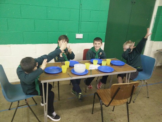 Ready steady cook practice at cubs