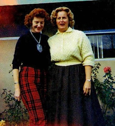 mom and Aunt Alberta