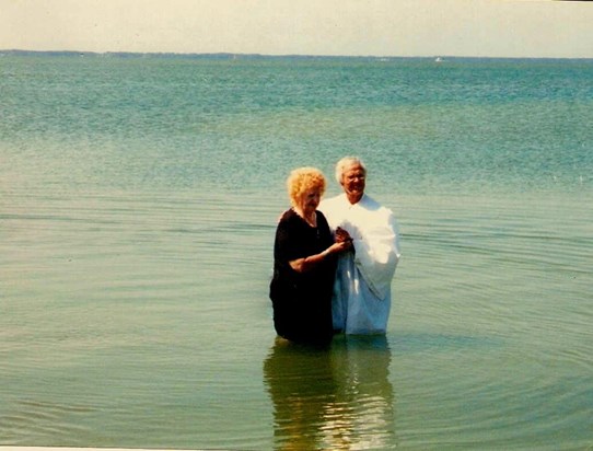6 26 02  Baptism- First Baptist Church of St. George Island