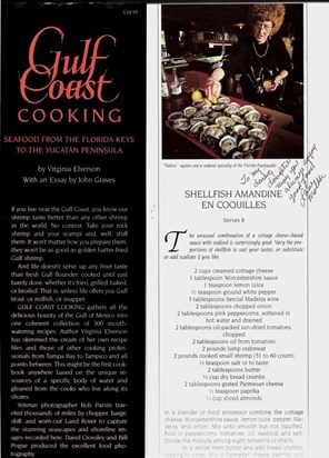 Mom's recipe in 'Gulf Coast Cooking'