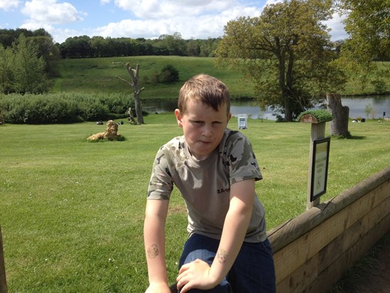 Leeds Castle - 25.5.14 - last day of being 7.  Had a great day.