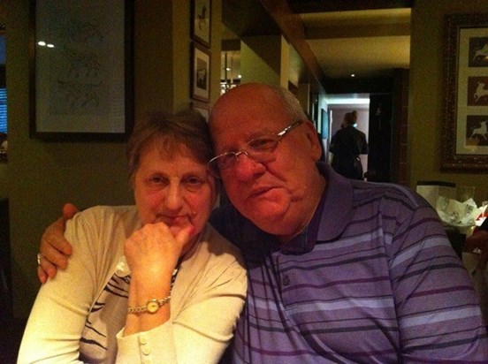 Another of mum and dad, this was their 49th wedding anniversary