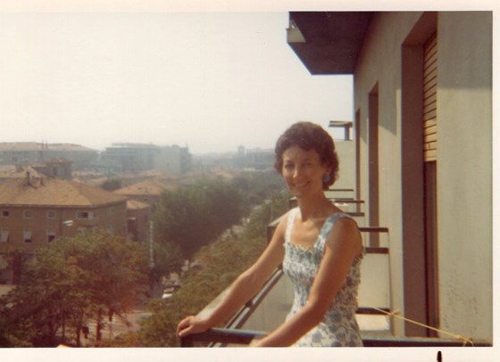 Audrey Holiday in Pesaro 1974