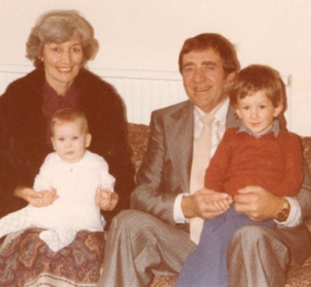 Audrey Tina Chris and James 1981