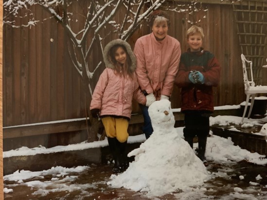 Audrey Sophie and Daniel at Ross Road