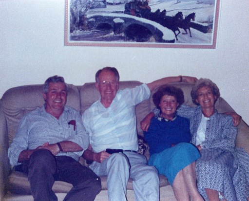 Uncle Dave, Uncle Joe (Canada), Aunty Joyce and Nana