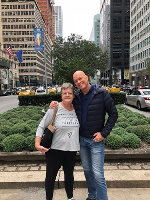 Mum and Mark, New York, Sept. 2018